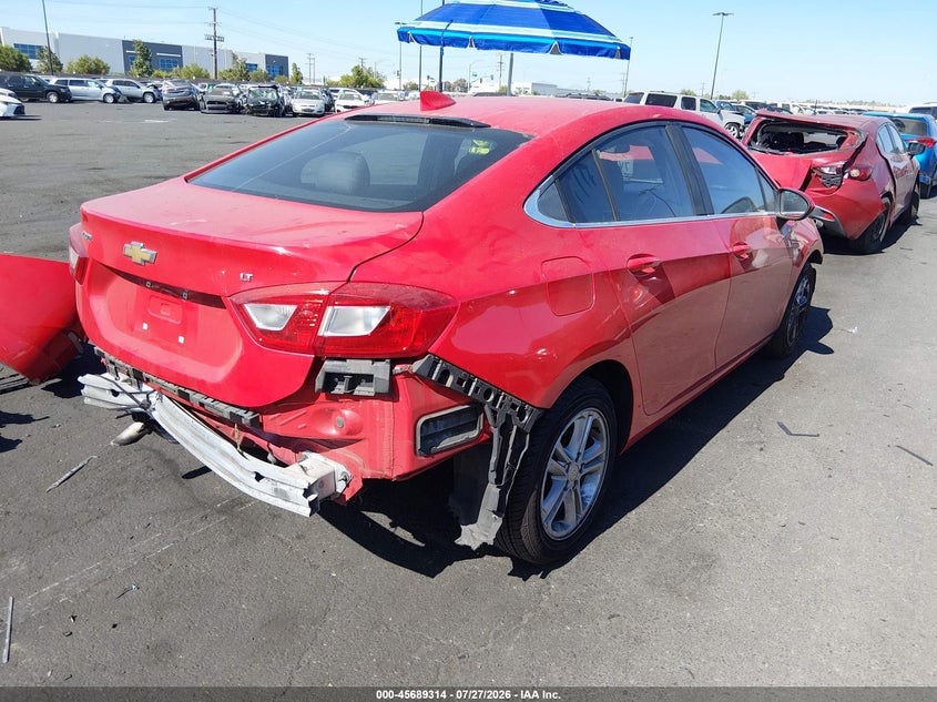 Vin: 1g1be5sm5h7126583, lot: 46187921, chevrolet cruze lt auto 20174