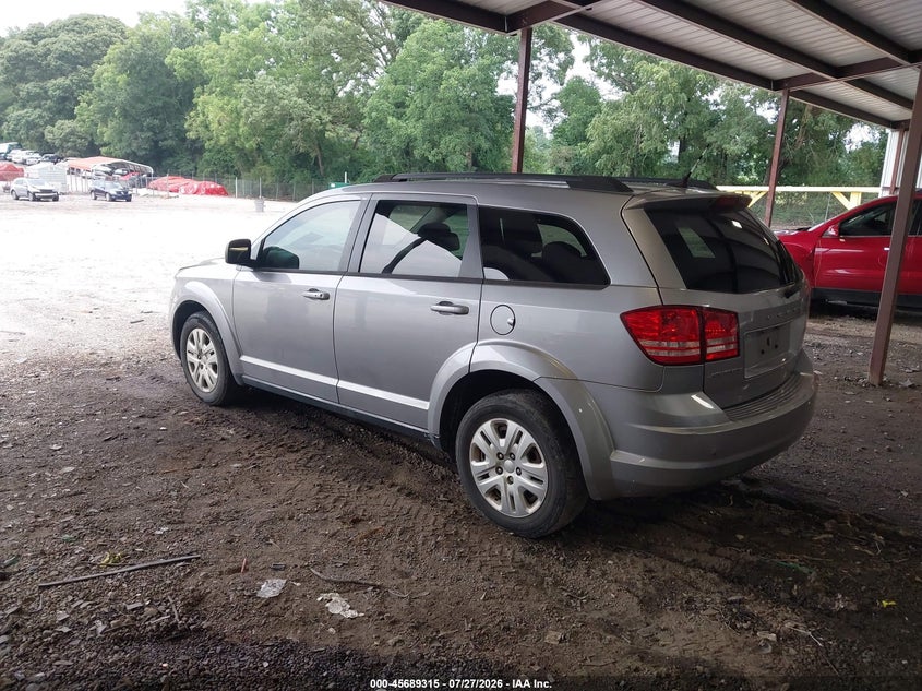 Vin: 3c4pdcab3gt247028, lot: 46187922, dodge journey se 20163
