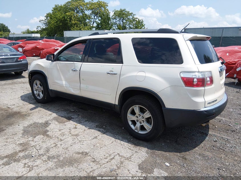 Vin: 1gkkrpedxbj149133, lot: 46187934, gmc acadia sle 20113
