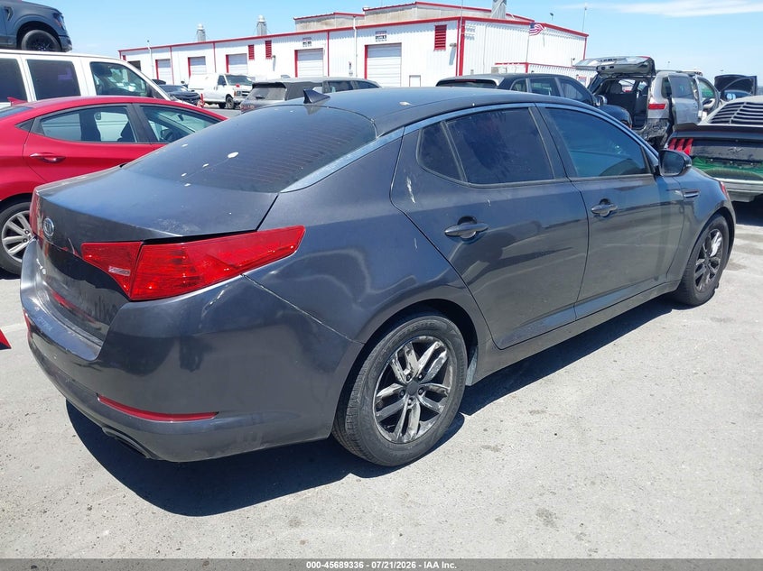Vin: knagm4a70b5117733, lot: 46187943, kia optima lx 20114