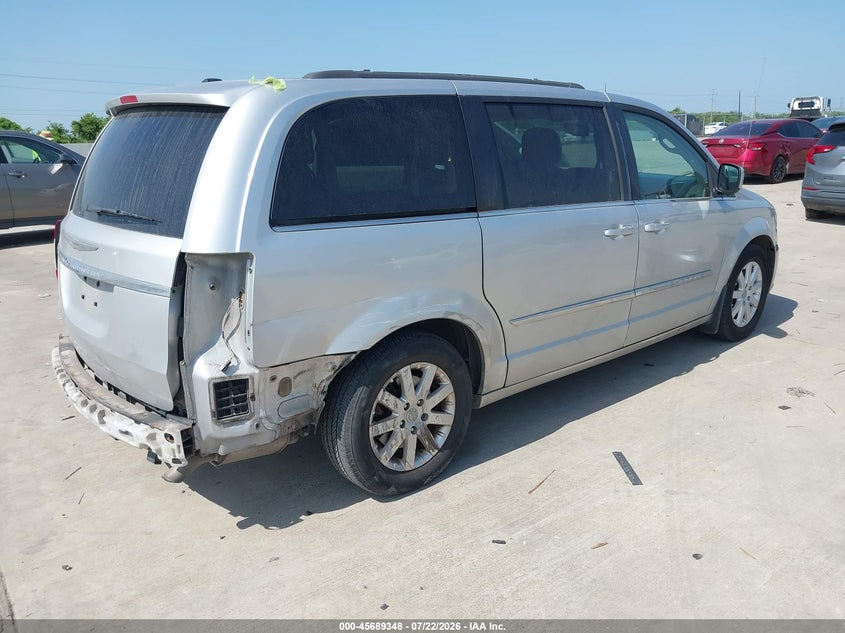 Vin: 2c4rc1bg2cr208678, lot: 46187955, chrysler town & country touring 20124