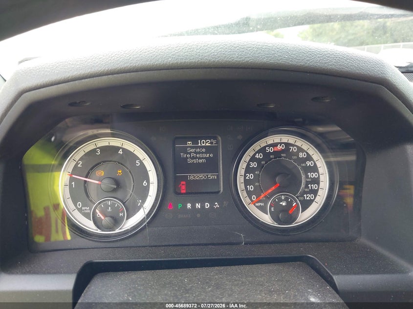 Vin: 3c6jr6ag0gg265524, lot: 46187979, ram 1500 tradesman 20162