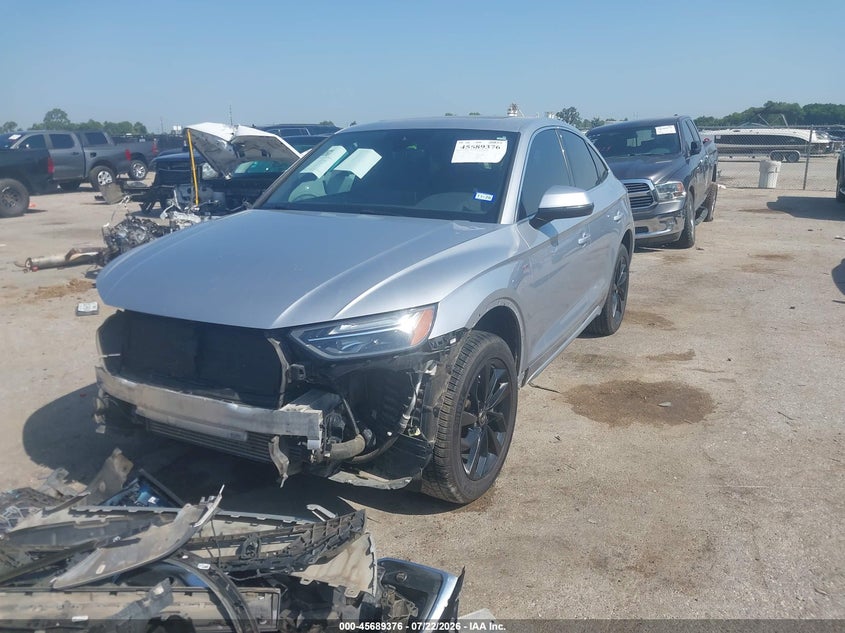 Vin: wa14aafy3n2118633, lot: 46187983, audi q5 sportback premium 45 tfsi s line quattro s tronic 20222