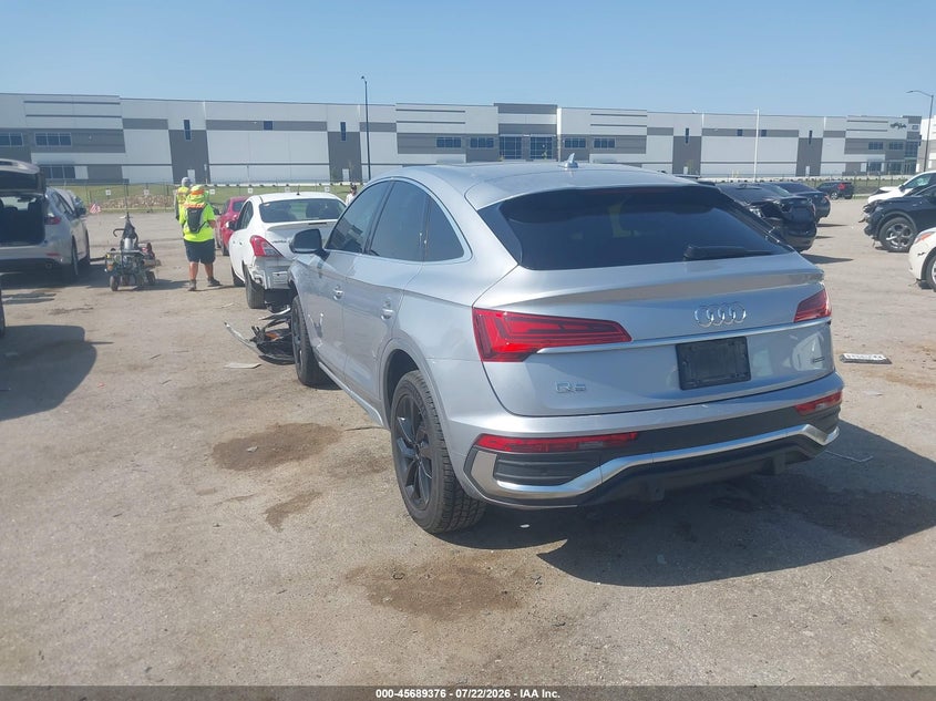 Vin: wa14aafy3n2118633, lot: 46187983, audi q5 sportback premium 45 tfsi s line quattro s tronic 20223