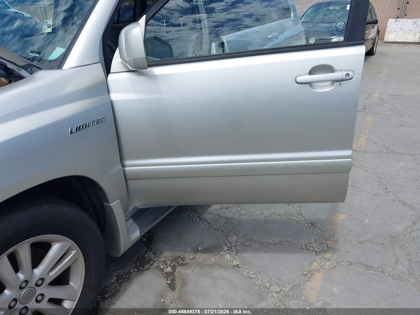 2006 Toyota Highlander Hybrid Limited V6 VIN: JTEDW21A860007690 Lot: 45689378