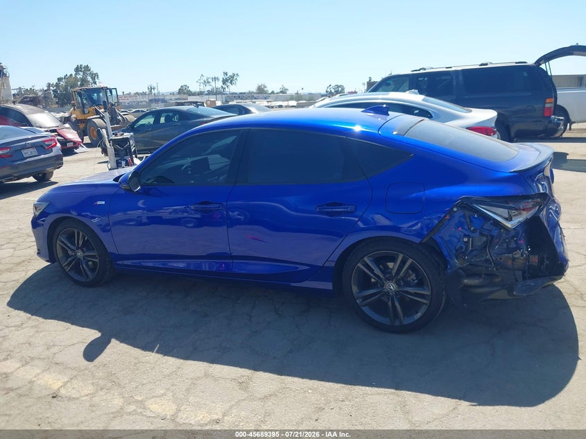 2025 Acura Integra A-Spec Technology VIN: 19UDE4H61SA013938 Lot: 45689395