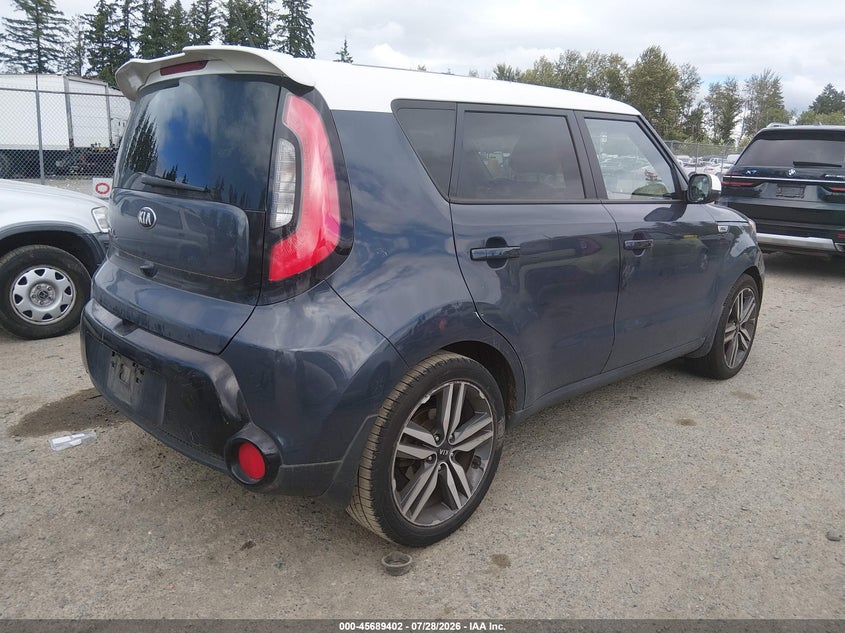 Vin: kndjp3a52g7256461, lot: 46188009, kia soul + 20164