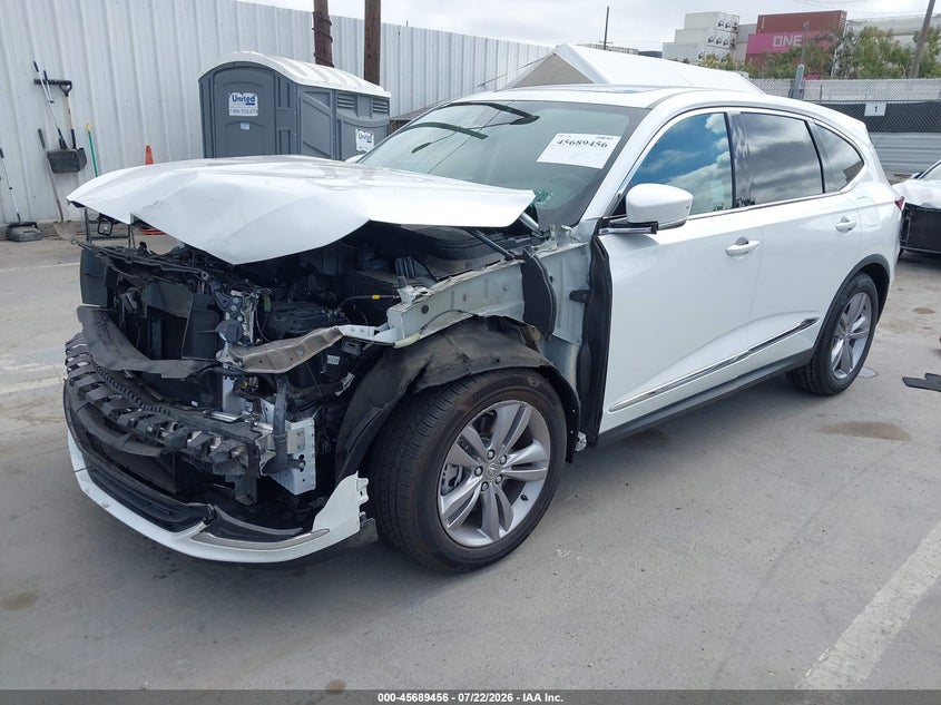 2022 ACURA MDX auction photo 2