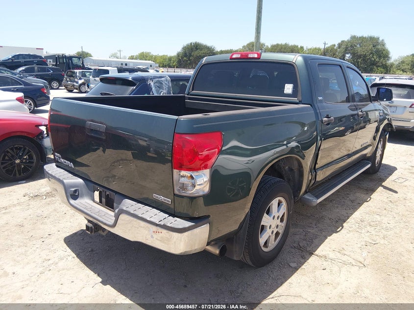 2008 Toyota Tundra Sr5 5.7L V8 VIN: 5TFEV54178X050856 Lot: 45689457