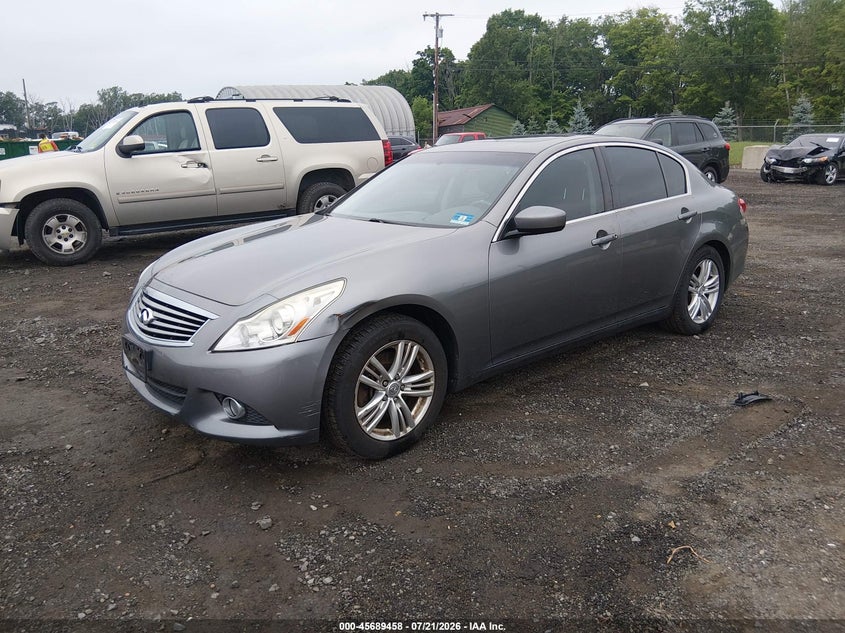 2013 Infiniti G, Звичайний знос, IAAI, VIN JN1CV6AR3DM769785 — фото 2