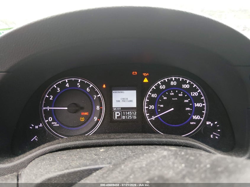 2013 INFINITI G37X auction photo 7