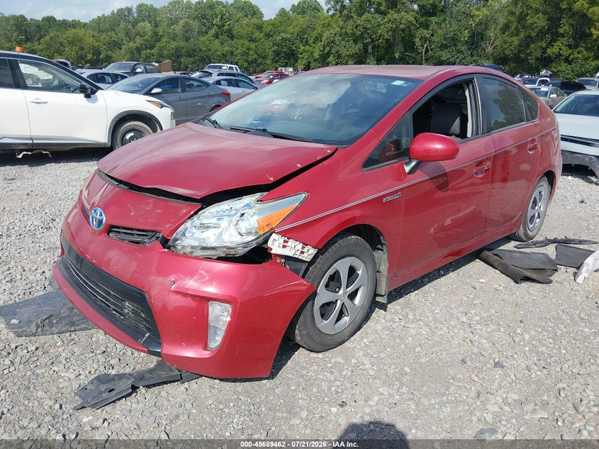 2015 Toyota Prius Two VIN: JTDKN3DU7F1886197 Lot: 45689462