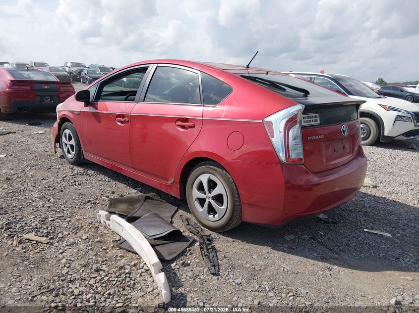 2015 Toyota Prius Two VIN: JTDKN3DU7F1886197 Lot: 45689462