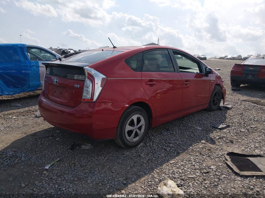 2015 Toyota Prius Two VIN: JTDKN3DU7F1886197 Lot: 45689462