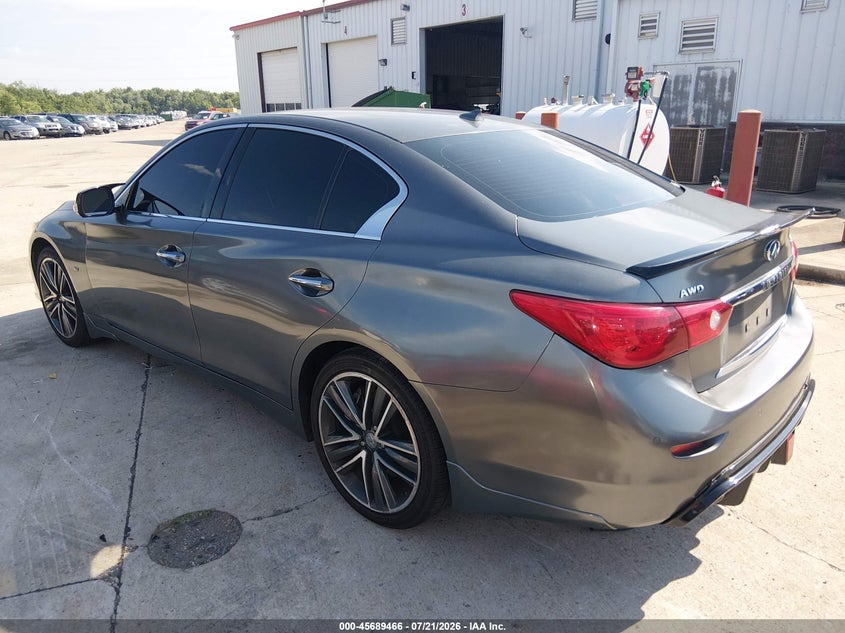 2014 Infiniti Q50 Sport VIN: JN1BV7AR8EM704871 Lot: 45689466