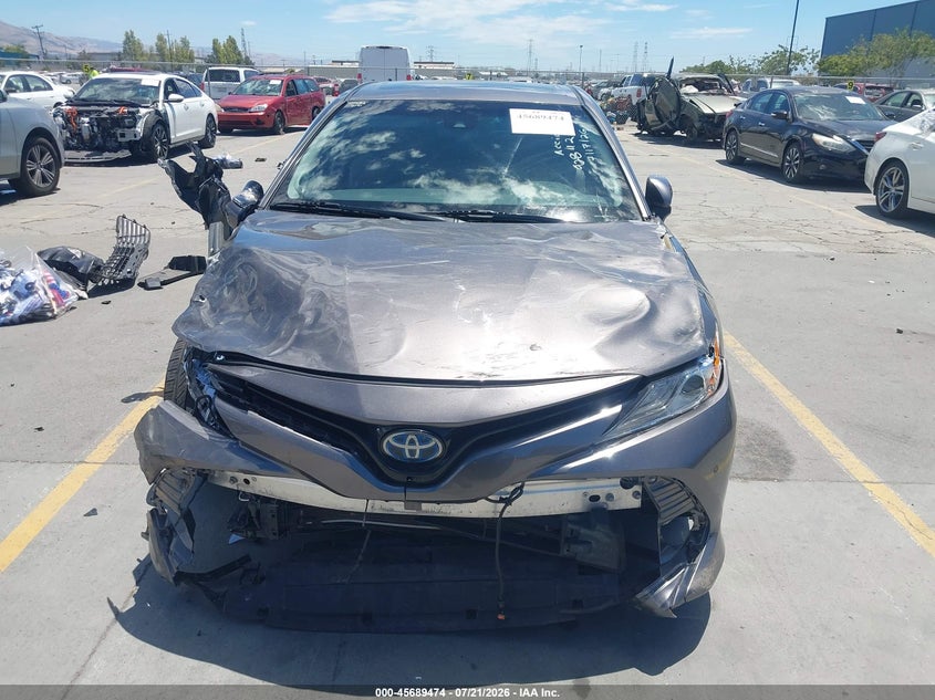 2018 Toyota Camry Hybrid Xle VIN: 4T1B21HK9JU003600 Lot: 45689474