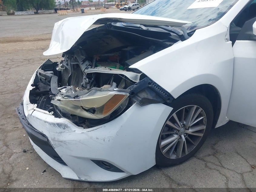 2014 Toyota Corolla Le Plus VIN: 5YFBURHE9EP033786 Lot: 45689477