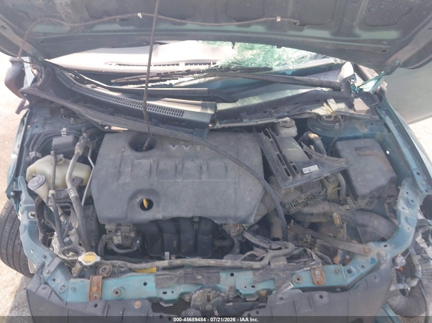 2010 Toyota Corolla Le VIN: 2T1BU4EE4AC520525 Lot: 45689484