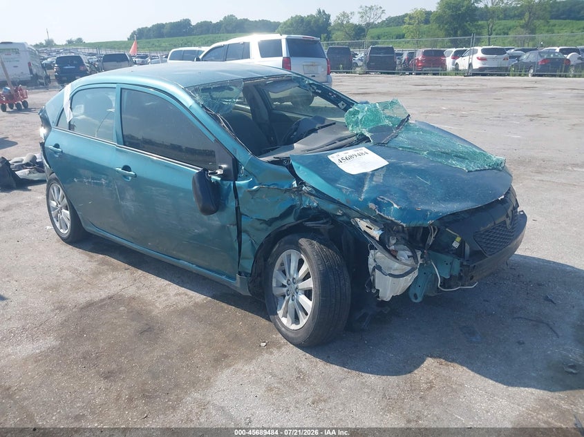 2010 Toyota Corolla Le VIN: 2T1BU4EE4AC520525 Lot: 45689484