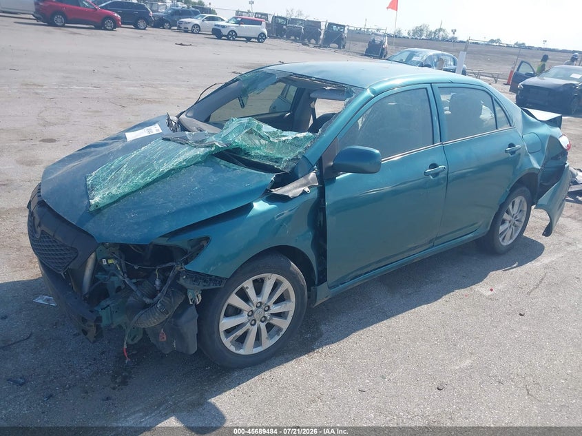 2010 Toyota Corolla Le VIN: 2T1BU4EE4AC520525 Lot: 45689484