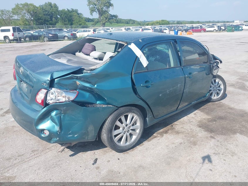 2010 Toyota Corolla Le VIN: 2T1BU4EE4AC520525 Lot: 45689484