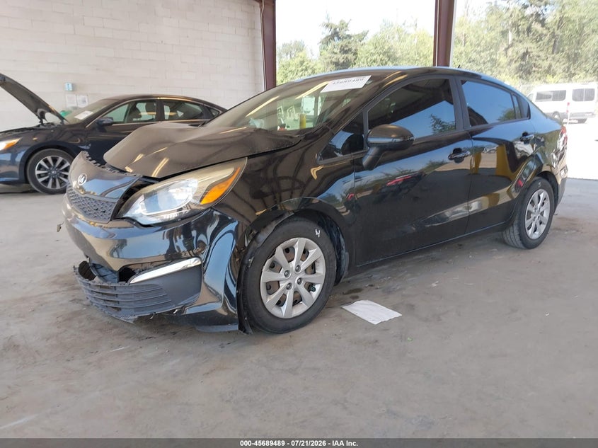 2017 Kia Rio Lx VIN: KNADM4A36H6057461 Lot: 45689489