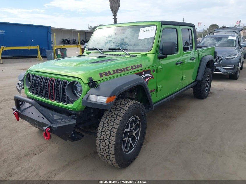 Vin: 1c6rjtbg2sl544055, lot: 46188103, jeep gladiator rubicon 20252