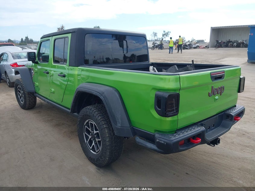 Vin: 1c6rjtbg2sl544055, lot: 46188103, jeep gladiator rubicon 20253