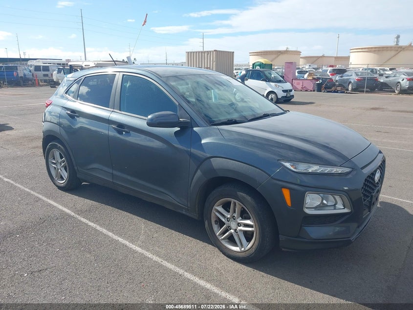 2019 Hyundai Kona Se, Rear, IAAI, VIN KM8K12AA7KU209008