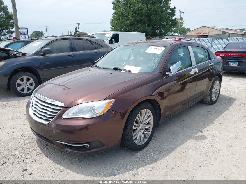 Vin: 1c3ccbcg7cn210518, lot: 46188121, chrysler 200 limited 20122