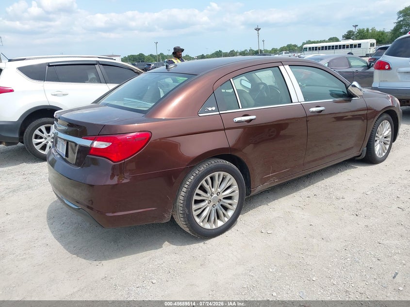 Vin: 1c3ccbcg7cn210518, lot: 46188121, chrysler 200 limited 20124