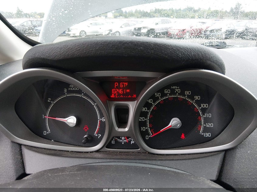 FORD FIESTA 2013 VIN 3FADP4EJ3DM141336