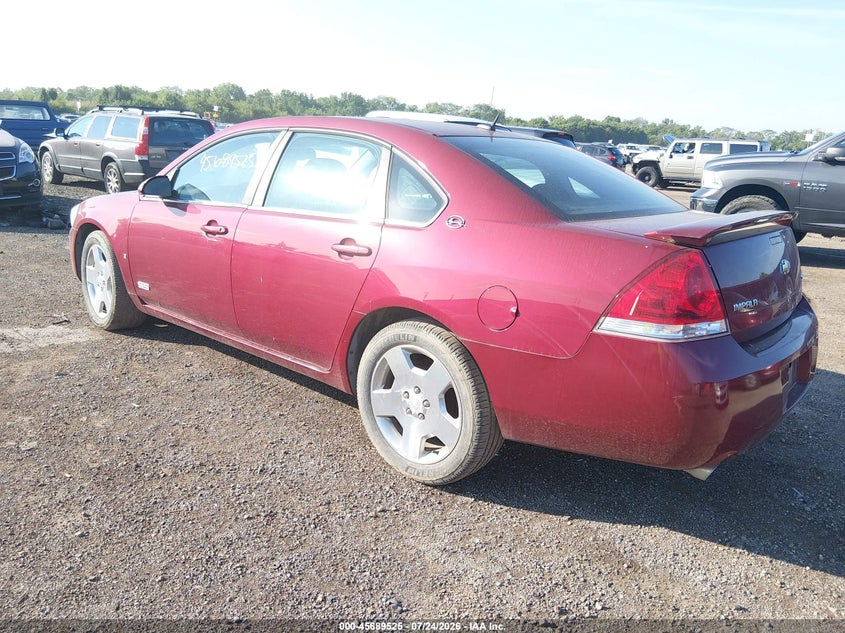 2008 CHEVROLET IMPALA auction photo 3