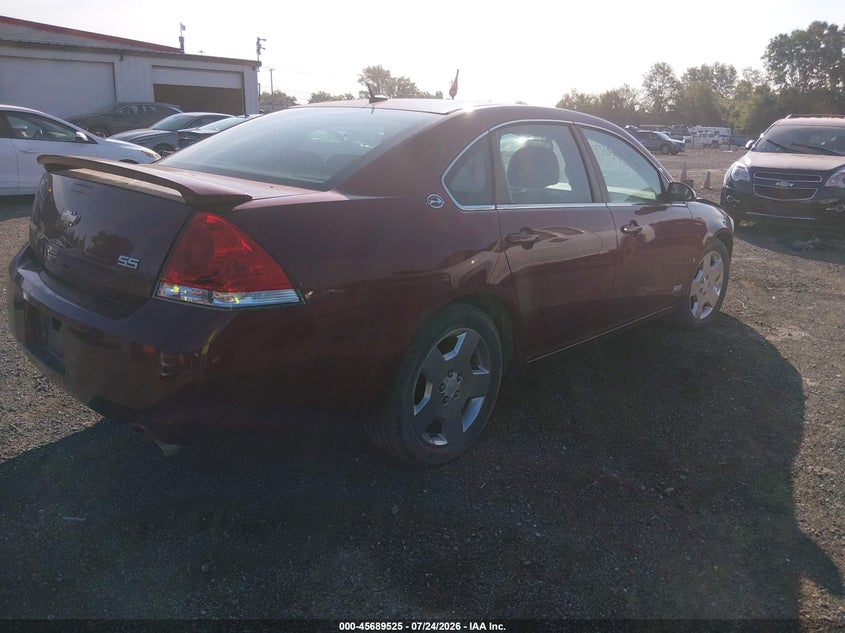 2008 CHEVROLET IMPALA auction photo 4