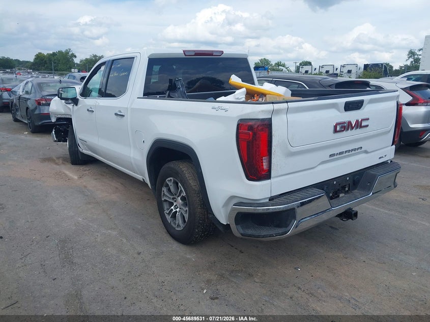 2025 GMC Sierra 1500 4Wd Short Box Slt VIN: 3GTUUDED6SG353091 Lot: 45689531