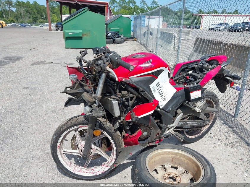 2018 HONDA CBR300 auction photo 2