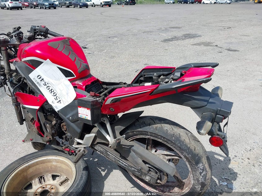 2018 HONDA CBR300 auction photo 3