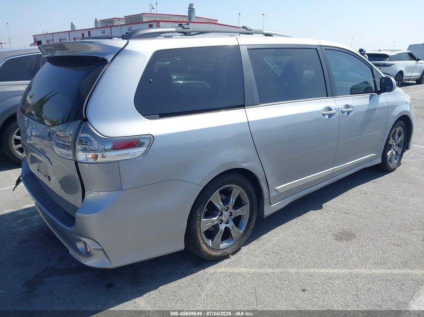 Vin: 5tdxk3dc9cs236324, lot: 46188156, toyota sienna se 8 passenger 20124