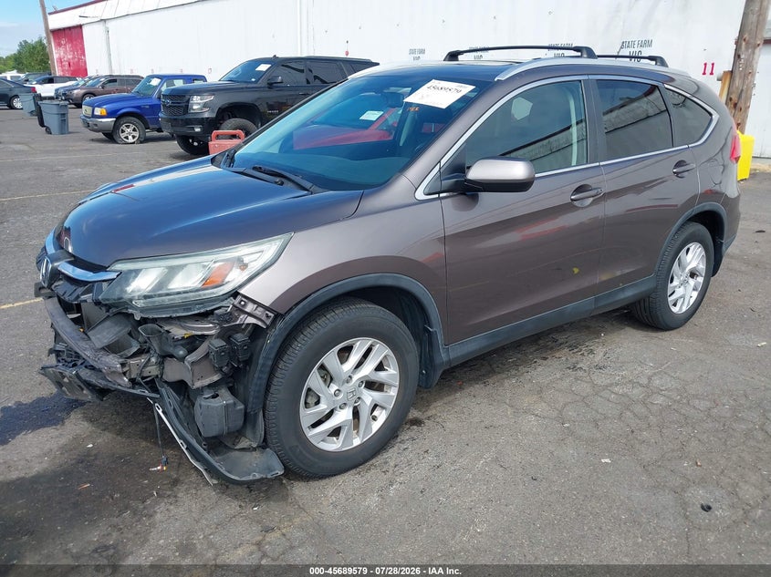 Vin: 2hkrm4h74gh632338, lot: 46188186, honda cr-v ex-l 20162
