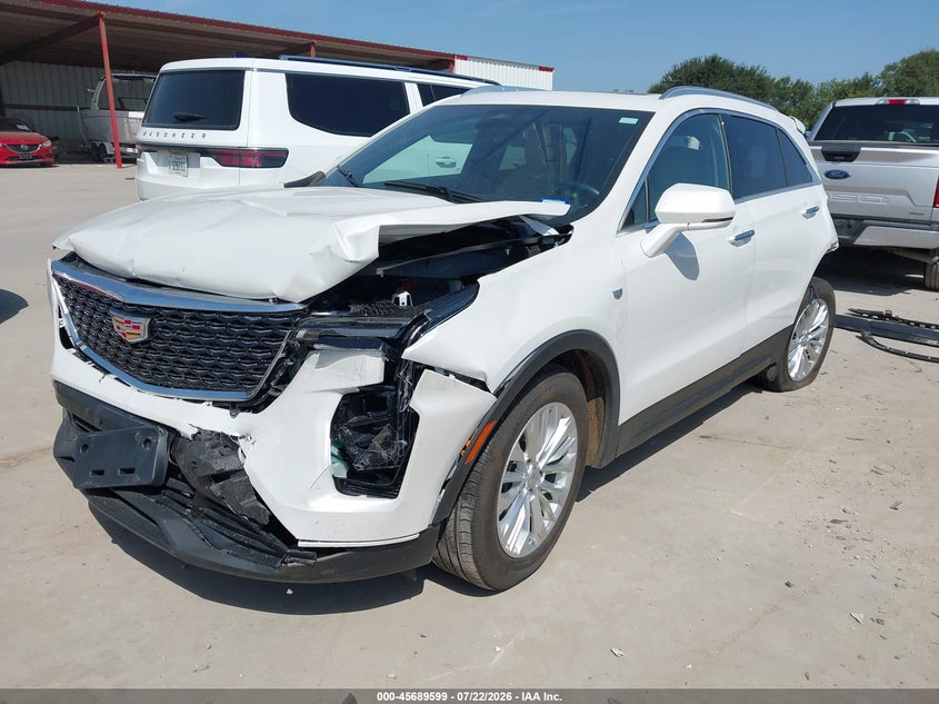 Vin: 1gyazar40rf205733, lot: 46188206, cadillac xt4 fwd luxury 20242