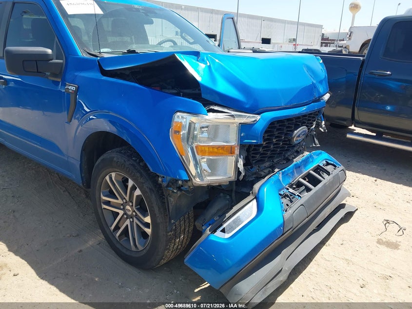 2021 Ford F-150 Xl VIN: 1FTEW1CP3MKE04505 Lot: 45689610