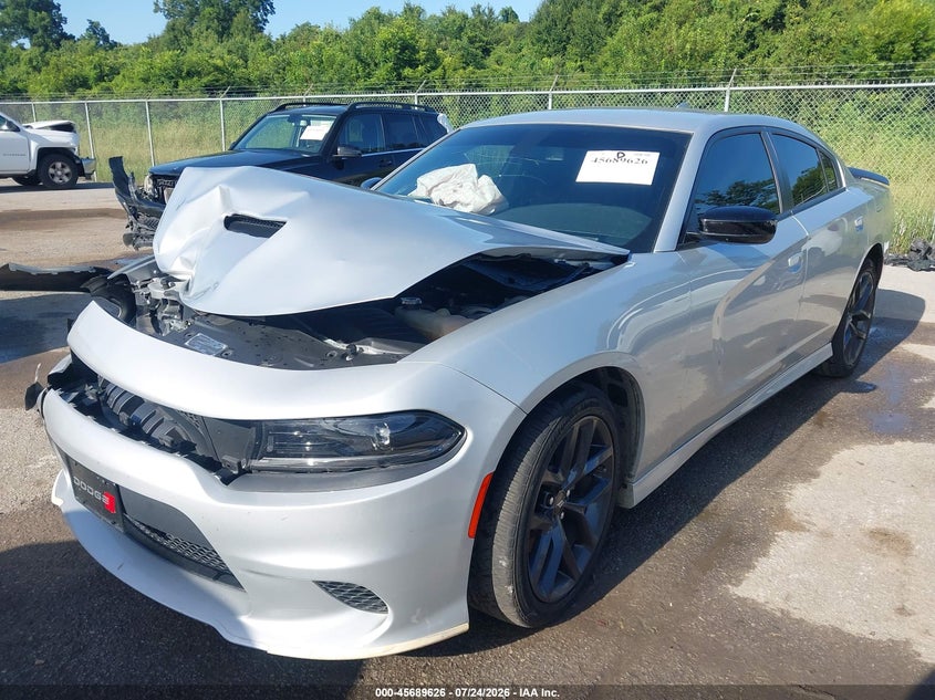Vin: 2c3cdxhg1ph663437, lot: 46188233, dodge charger gt 20232