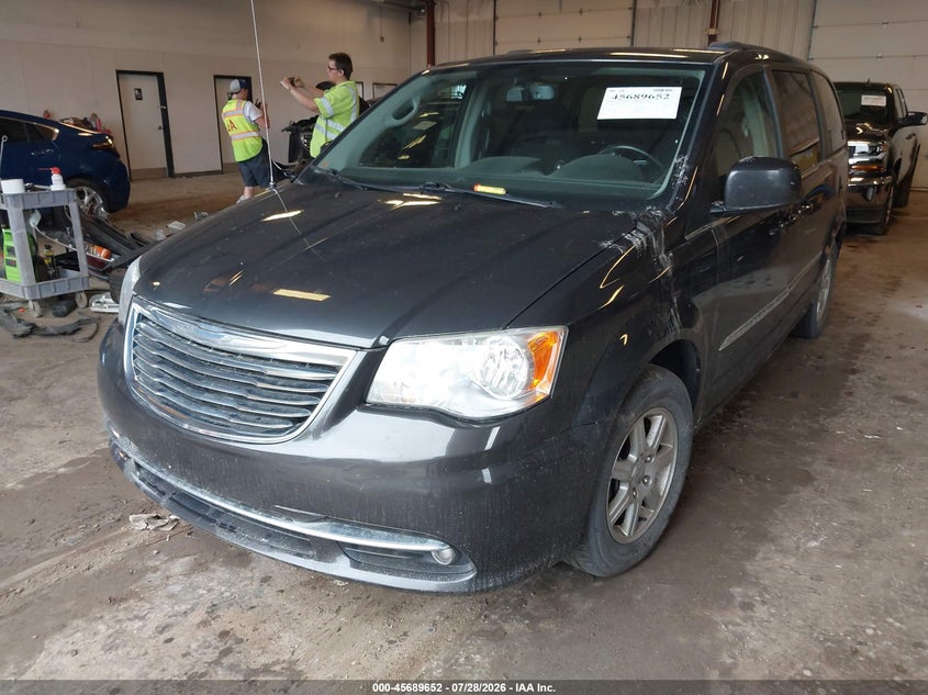 Vin: 2c4rc1bg3cr117712, lot: 46188259, chrysler town & country touring 20122