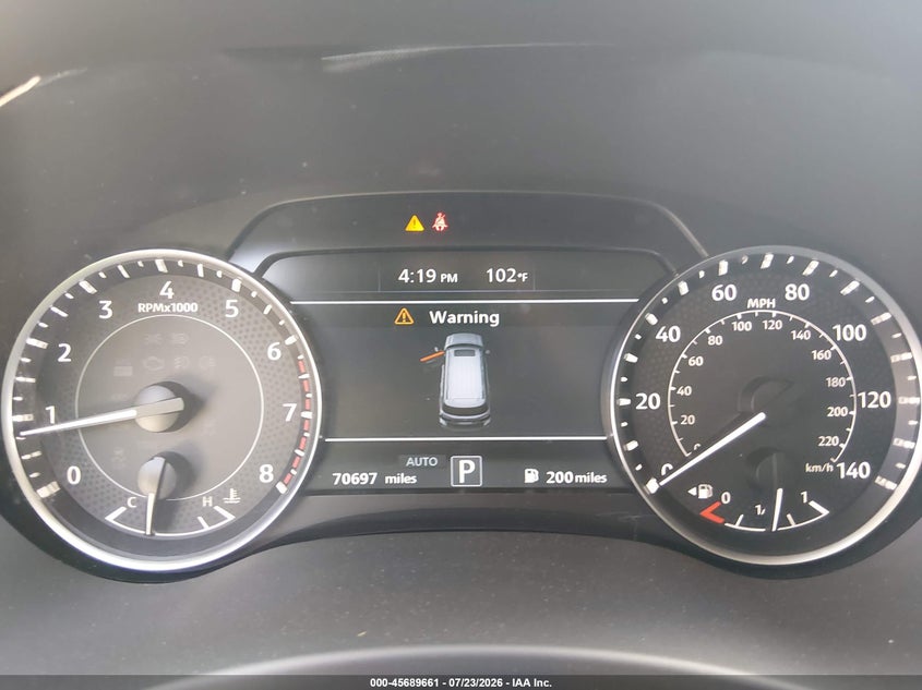 2024 NISSAN ARMADA auction photo 7