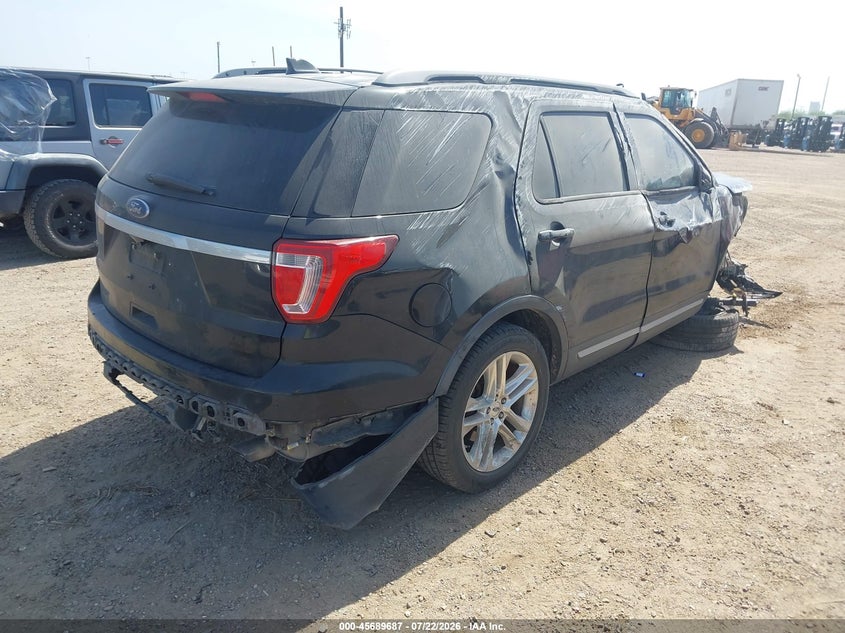 Vin: 1fm5k7d88hgb62482, lot: 46188294, ford explorer xlt 20174