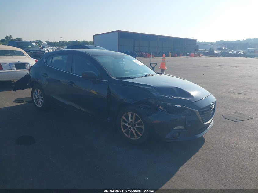 Vin: jm1bm1l76f1274950, lot: 46188300, mazda mazda3 i touring 2015 img_1