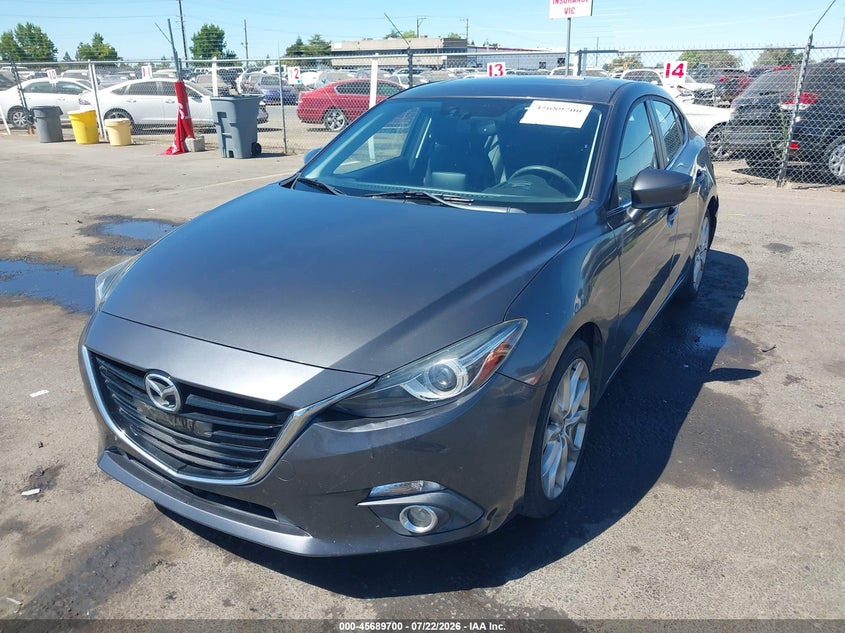 Vin: jm1bm1x38g1289300, lot: 46188307, mazda mazda3 s grand touring 20162