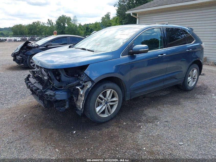 Vin: 2fmpk4j92jbb99271, lot: 46188309, ford edge sel 20182