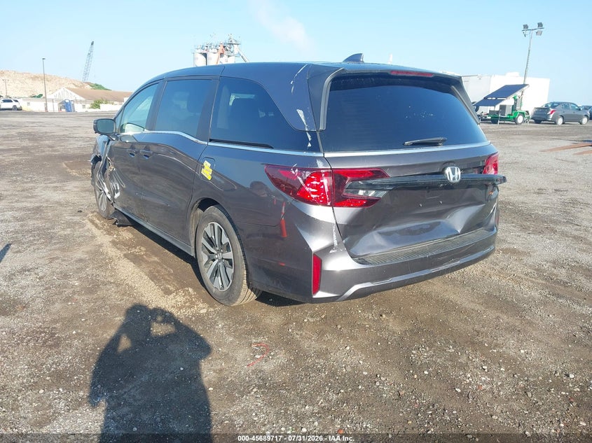 Vin: 5fnrl6h66tb044231, lot: 46188324, honda odyssey ex-l 20263