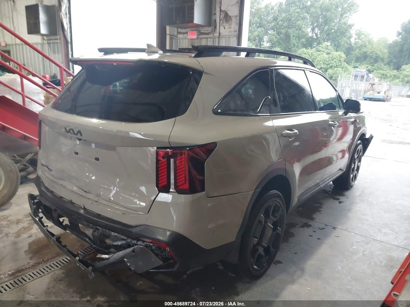 Vin: 5xyrkdjf7sg404826, lot: 46188331, kia sorento x-line sx prestige 20254